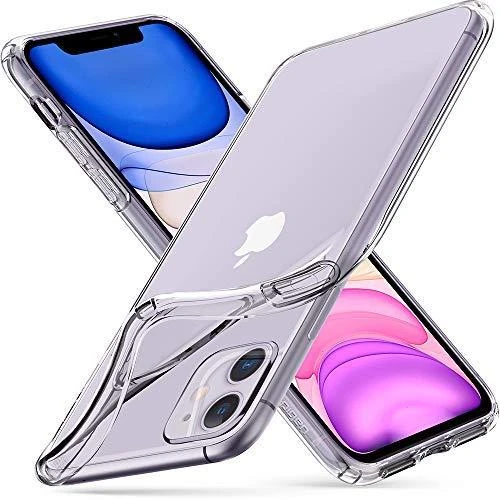 Dėklas Spigen Liquid Crystal, skaidrus – Apple iPhone 11