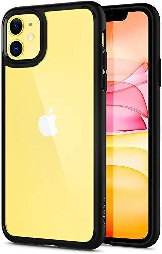 Spigen Ultra Hybrid dėklas skirtas Apple iPhone 11, spalva - Matte Black
