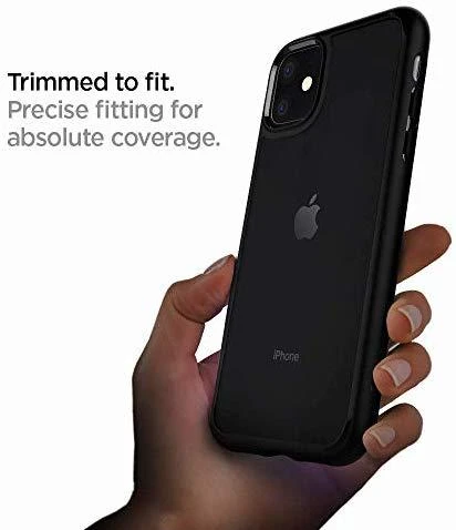 Spigen Ultra Hybrid dėklas skirtas Apple iPhone 11, spalva - Matte Black