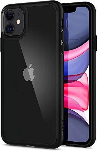 Spigen Ultra Hybrid dėklas skirtas Apple iPhone 11, spalva - Matte Black