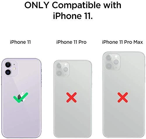 Spigen Ultra Hybrid dėklas skirtas Apple iPhone 11, spalva - Matte Black