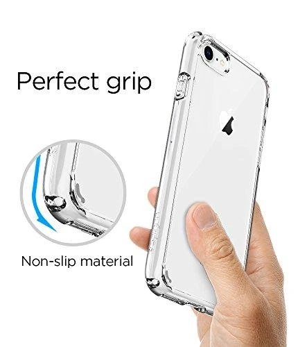 Spigen Ultra Hybrid dėklas skirtas Apple iPhone 7 / 8 / SE (2022/2020), spalva - Crystal Clear