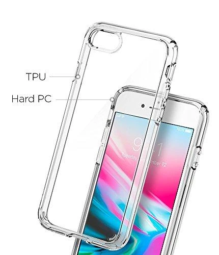 Spigen Ultra Hybrid dėklas skirtas Apple iPhone 7 / 8 / SE (2022/2020), spalva - Crystal Clear