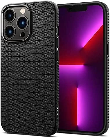 Spigen Liquid Air dėklas skirtas Apple iPhone 13 Pro, spalva - Matte Black