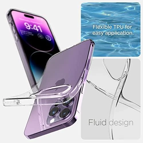 Dėklas SPIGEN LIQUID CRYSTAL IPHONE 14 PRO CRYSTAL CLEAR
