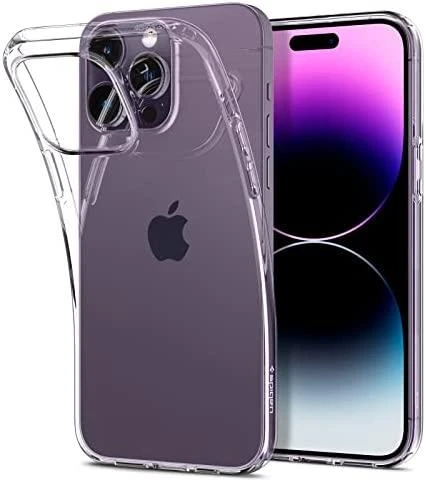 Dėklas SPIGEN LIQUID CRYSTAL IPHONE 14 PRO CRYSTAL CLEAR