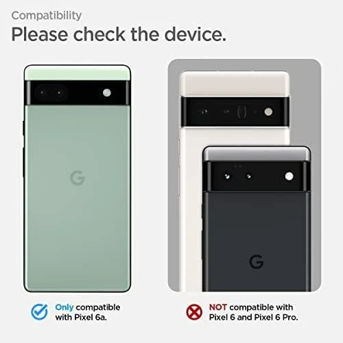 Dėklas Spigen Rugged Armor, juodas - Google Pixel 6a