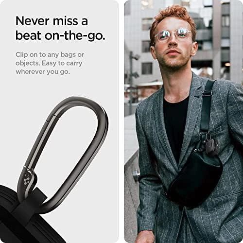 Dėklas Spigen Rugged Armor, juodos spalvos – AirPods 3