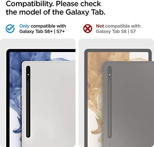 Spigen Rugged Armor Pro, juodos spalvos – Samsung Galaxy Tab S7+/S8+