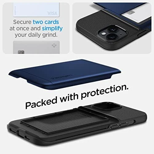 Dėklas SPIGEN SLIM ARMOR CS IPHONE 14 PLUS/ 15 PLUS Juodas