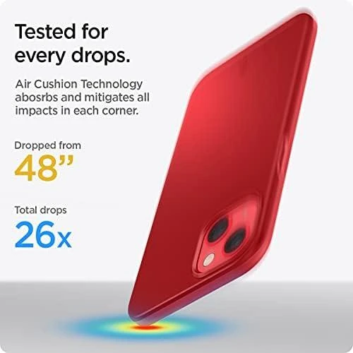 Dėklas Spigen Thin Fit – Apple iPhone 13 Case Juodas