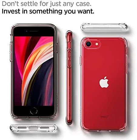 Spigen Ultra Hybrid dėklas skirtas Apple iPhone 7 / 8 / SE (2022/2020), spalva - Crystal Clear