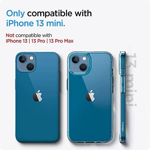 Spigen Ultra Hybrid dėklas skirtas Apple iPhone 13 Mini, spalva - Crystal Clear