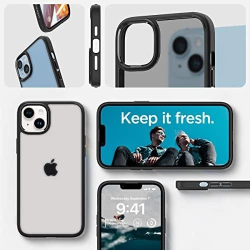 Spigen Ultra Hybrid Apple iPhone 14 Plus FROST dėklas telefonui juodos spalvos