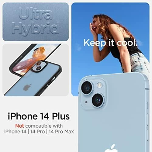 Spigen Ultra Hybrid Apple iPhone 14 Plus FROST dėklas telefonui juodos spalvos