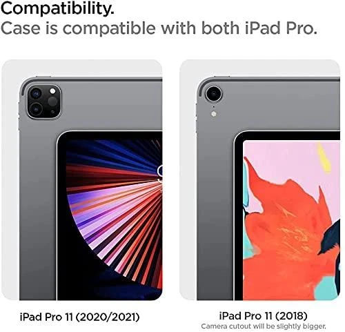 Spigen Ultra Hybrid Pro – dėklas skirtas Apple iPad Pro 11 2022-2020 Juodas