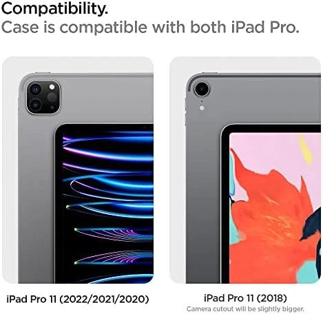 Spigen Ultra Hybrid Pro – dėklas skirtas Apple iPad Pro 11 2022-2020 Juodas
