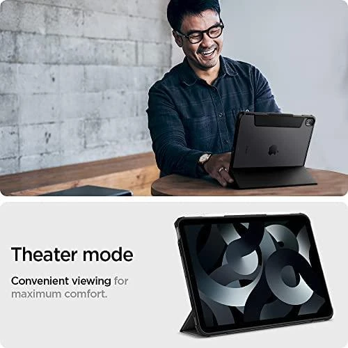 Spigen Ultra Hybrid Pro Apple iPad Air 4 2020 / 5 2022 / 11” 2024 – dėklas planšetiniam kompiuteriui juodos spalvos