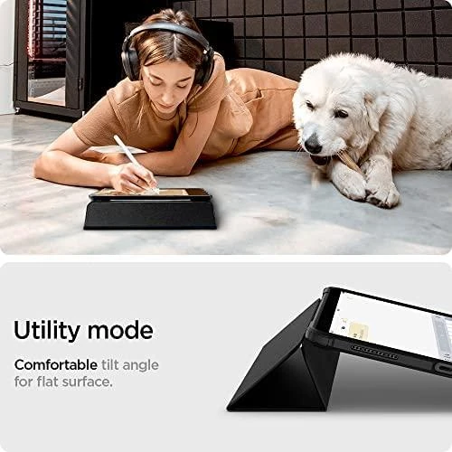 Spigen Ultra Hybrid Pro Apple iPad Air 4 2020 / 5 2022 / 11” 2024 – dėklas planšetiniam kompiuteriui juodos spalvos