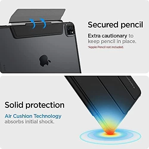 Spigen Ultra Hybrid Pro – dėklas skirtas Apple iPad Pro 11 2022-2020 Juodas
