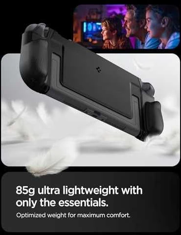 Dėklas Spigen Dual Grip na Nintendo Switch 2 - juoda