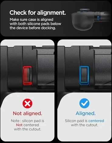 Dėklas Spigen Dual Grip na Nintendo Switch 2 - juoda