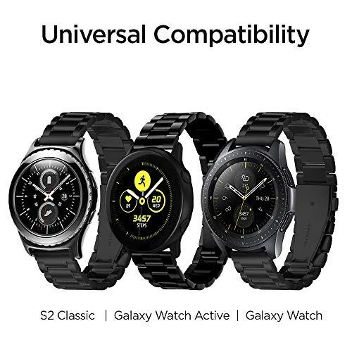 Išmaniojo laikrodžio Samsung Galaxy Watch dirželis, Juodos spalvos, 42mm