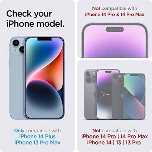 Apsauginis stiklas Spigen GLAS.TR „EZ FIT” 2-pack Apple iPhone 13 Pro Max Privacy
