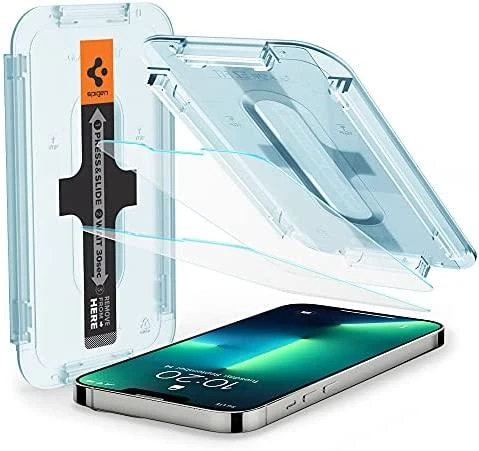 Apsauginis stiklas for iPhone 13 / 13 Pro / 14 with Spigen Glas.tR EZ FIT applicator (2 pcs.)