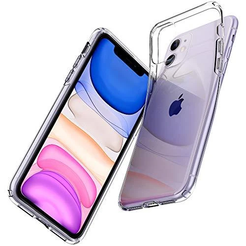Dėklas Spigen Liquid Crystal, skaidrus – Apple iPhone 11