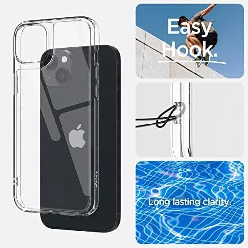 Spigen Quartz Hybrid Apple iPhone 14 Plus Crystal dėklas telefonui skaidrus