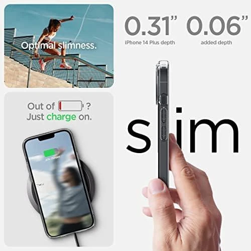 Spigen Quartz Hybrid Apple iPhone 14 Plus Crystal dėklas telefonui skaidrus