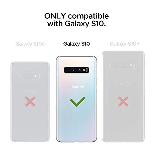 Spigen Rugged Armor - dėklas skirtas Samsung Galaxy S10 Juodas