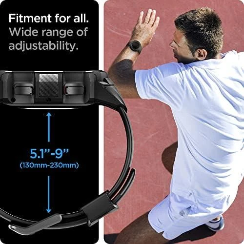 Išmaniojo laikrodžio Samsung Galaxy Watch 4 dirželis, Juodos spalvos, 46mm