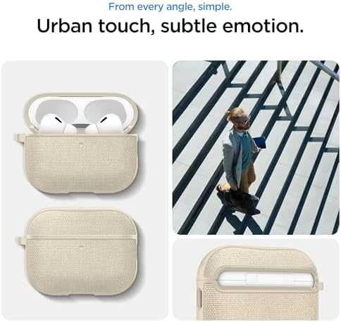 Spigen Urban Fit dėklas skirtas AirPods 3 – juodos spalvos