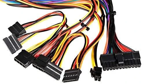 „Spire Silent Pearl“ 600 W, tylus 120 mm ventiliatorius, 1 x 20+4 kontaktų, 1 x 4 kontaktų 12 V, 2 x 4 kontaktų „Molex“, 4 x SATA, SP-ATX-600Z-PPFC