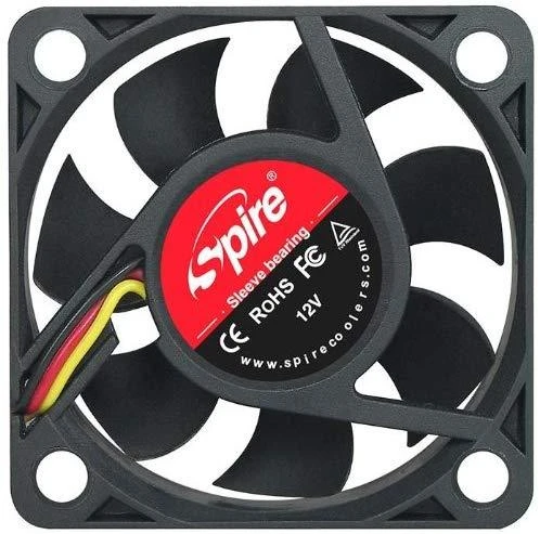 SPIRE, dėklas, PSU ir VGA aušintuvas, 50x50x15mm, 12V, 3pin, Orion 50x25, SP05015S1M3
