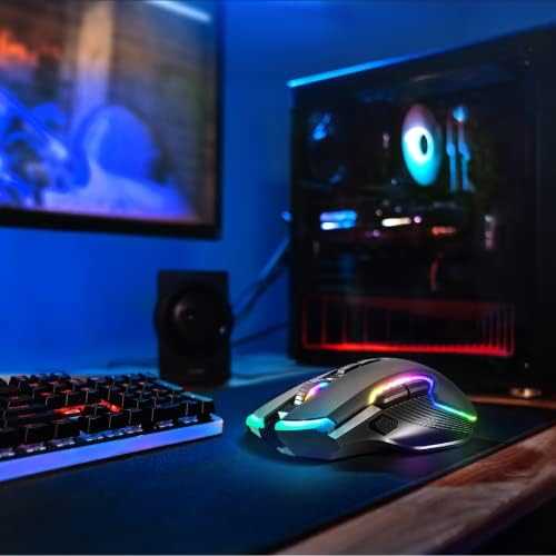 Carruzzo Spirit Of Gamer ELITE M70 RGB Belaidė pelė žaidimams Juodas