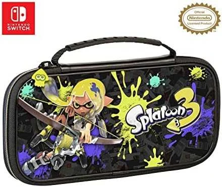 Rds Industries Nintendo Game Traveller Deluxe Travel Case Splatoon 3