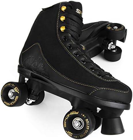 Spokey RAVINA riedučiai juodos spalvos, ABEC 5 Carbon, 37 dydis