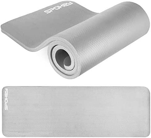 Gimnastikos kilimėlis Spokey Softmat 180x60x1,5 cm, pilkas, 928927