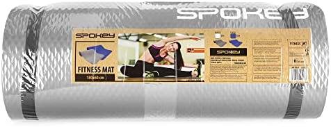 Gimnastikos kilimėlis Spokey Softmat 180x60x1,5 cm, pilkas, 928927