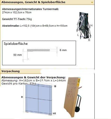 Stalo teniso stalas Sponeta S5-72e, žalias, 6mm melaminas lauko