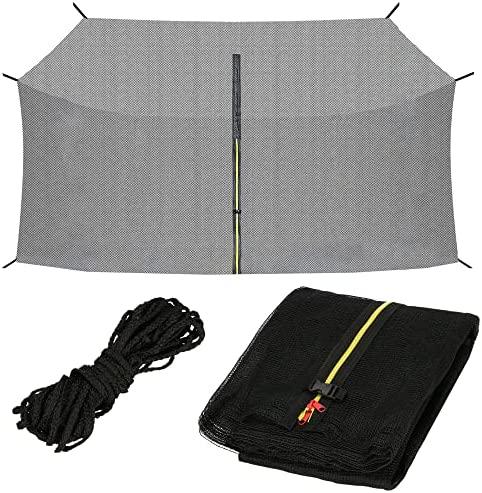 Springos Vidinis tinklas batutui 14 pėdų 8 stulpai 426/427/430 cm