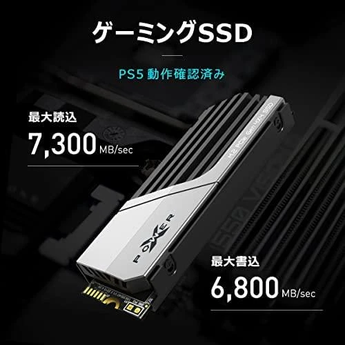 Silicon Power | SSD | XS70 | 1000 GB | SSD form factor M.2 2280 | Solid-state drive sąsaja PCIe Gen4x4 | Skaitymo greitis 7300 MB/s | Rašymo greitis 6800 MB/s