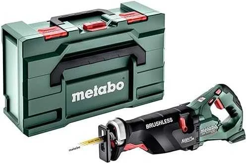 Akumuliatorinis tiesinis pjūklas Metabo SSEP 18 LTX BL MVT; 18 V (be akumuliatoriaus ir pakrovėjo)