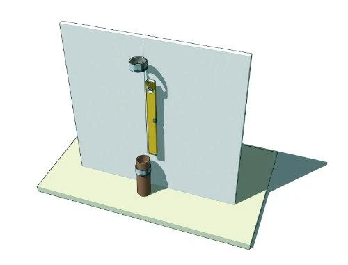 Gulsčiukas santechnikams 100cm 80M STABILA