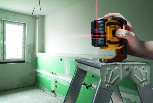 Kryžminis lazerinis nivelyras LAX 300, raudonas, Stabila