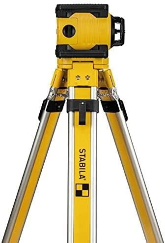 Lazerinis rotacinis nivelyras LAR 160 + trikojis + liniuotė, raudonas, Stabila