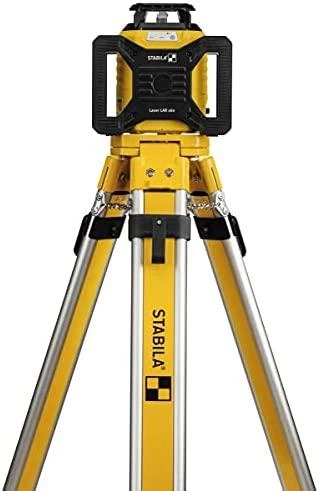 Lazerinis rotacinis nivelyras LAR 160 + trikojis + liniuotė, raudonas, Stabila